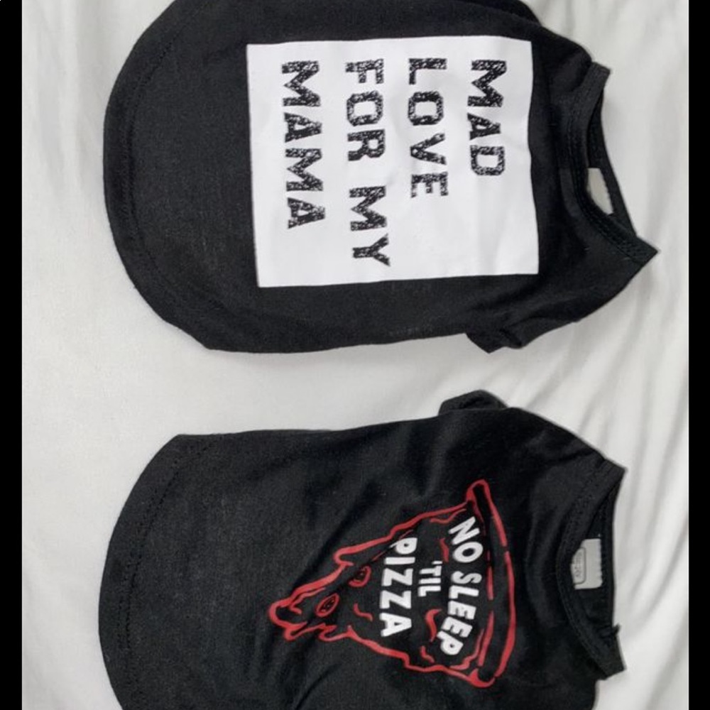 Two Puppy XS shirts